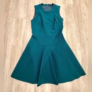 Madewell Teal Sleeveless Mini Dress